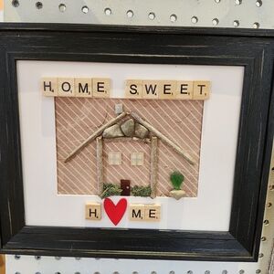Charming Home Sweet Home Framed Art